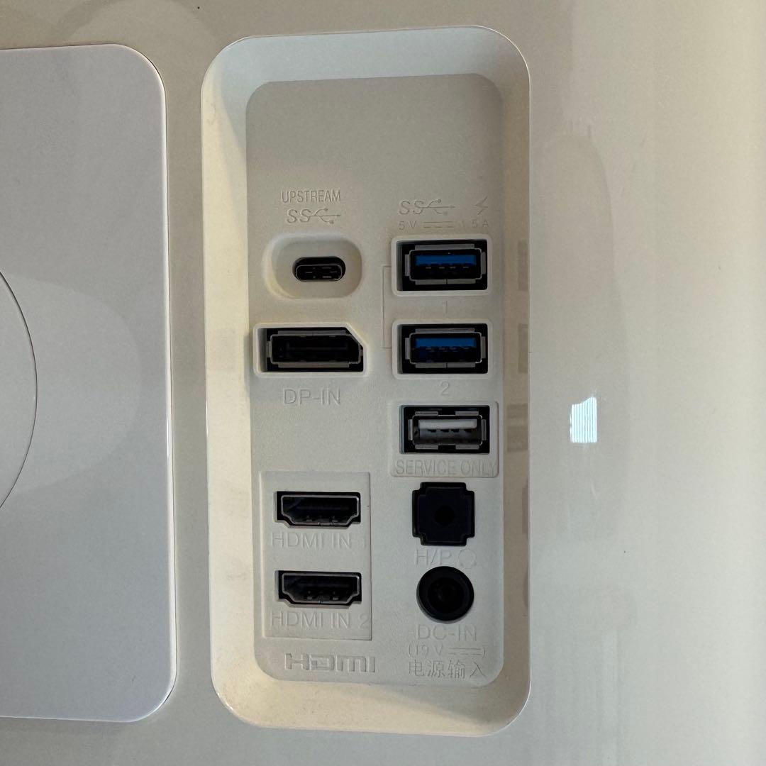 ※やや難有 LG 27UD88-W 27インチ 4Kディスプレイ