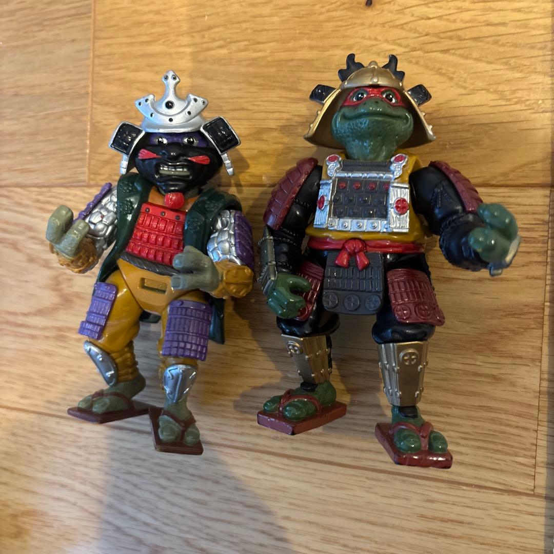 ミュータントタートルズ　ドナテロ　ラファエロ　サムライ