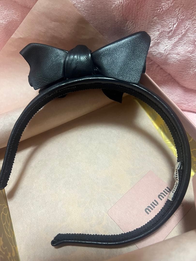 miumiu リボンカチューシャ ミュウミュウ
