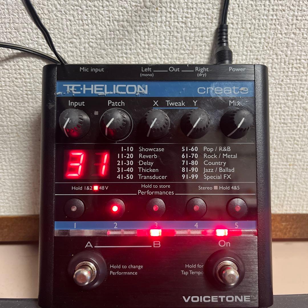 配信機器・PA機器・レコーディング機器 T-HELICON Voicetone Create