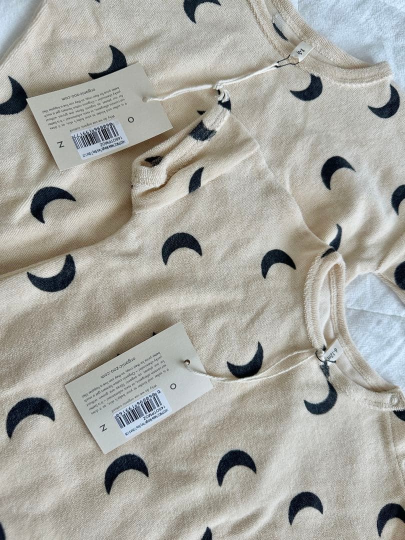 organiczoo 6-12m 1-2y 2枚セット Tシャツ お揃い