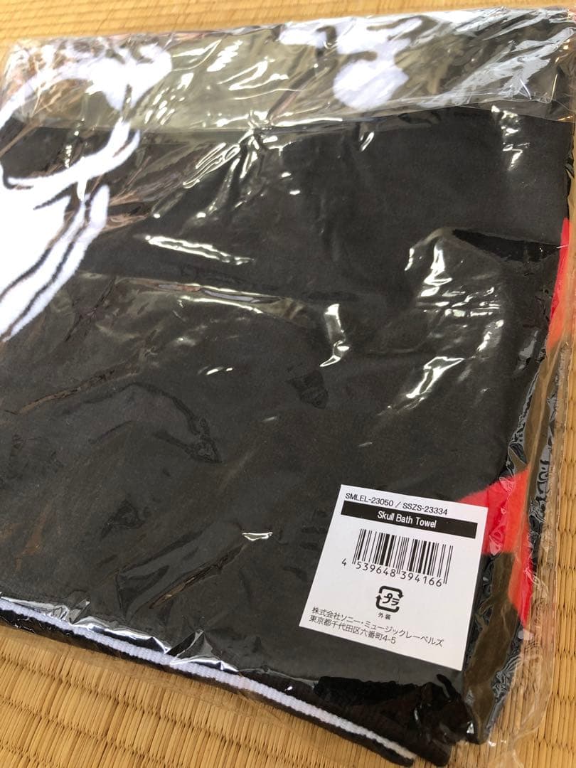 ELLEGARDEN スカルバスタオル