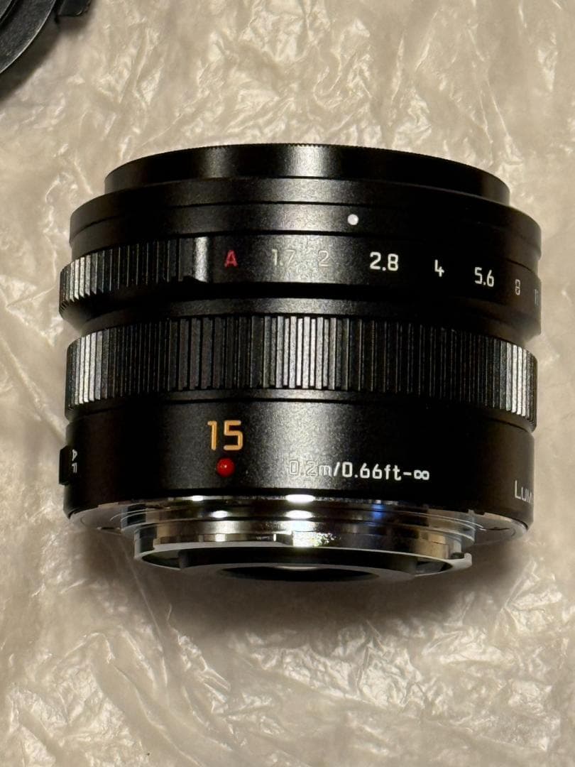 レンズ(単焦点) Panasonic Leica DG SUMMILUX 15mm F1.7