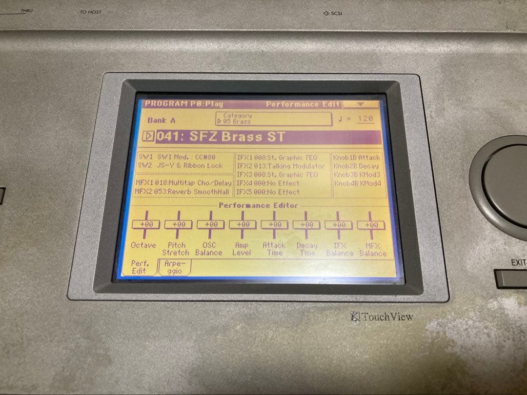 KORG TRITON シンセサイザー 61鍵 コルグ キーボード 0709