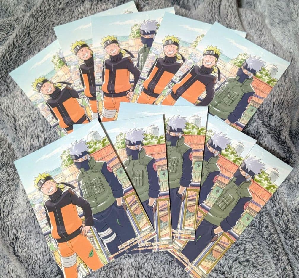 NARUTO　J-WORLD忍戦ツアー「絆」特典ポストカード　 10枚セット②
