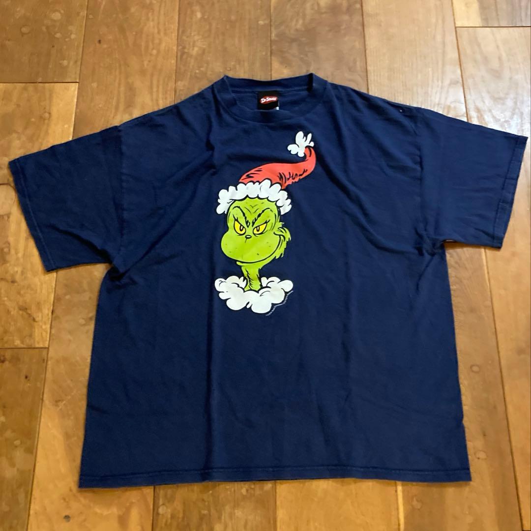 grinchビンテージ グリンチ Ｔシャツ XL ネイビーsupreme 元ネタ
