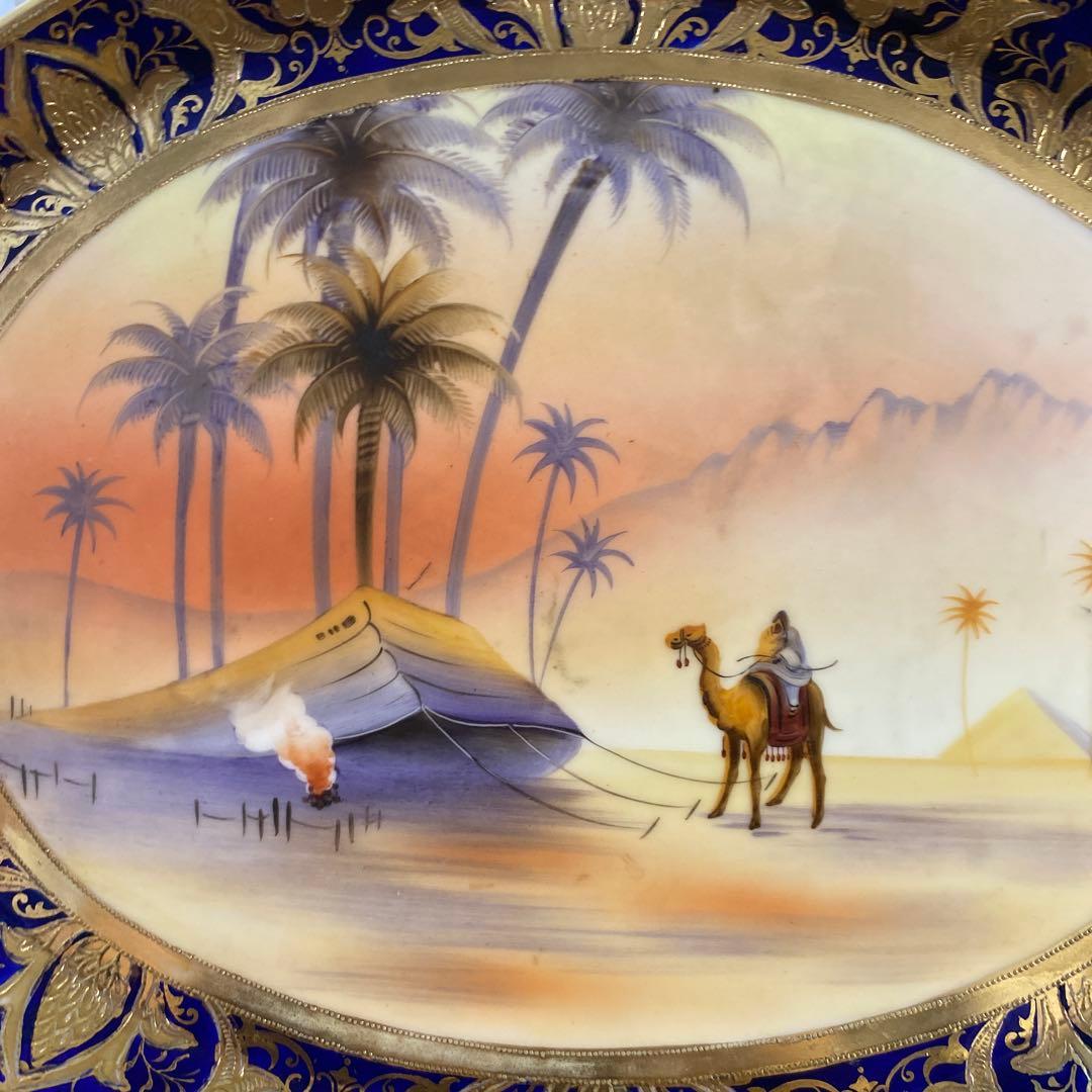 希少　銘品オールドノリタケ　マリオンキャメル　ドレッシングテーブルセット　難あり