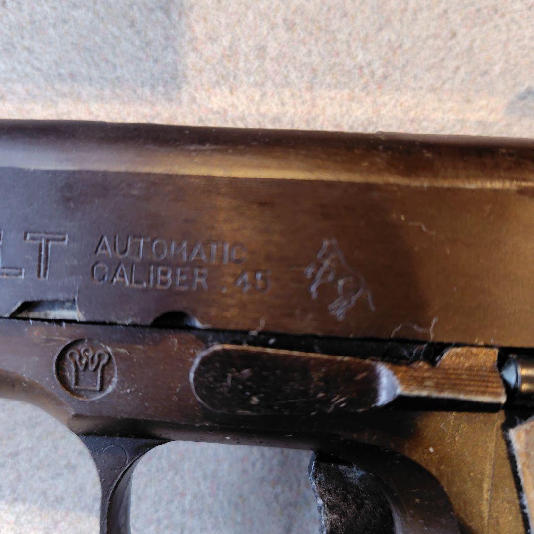 コルト コマンダー モデルガン 45口径　CMC