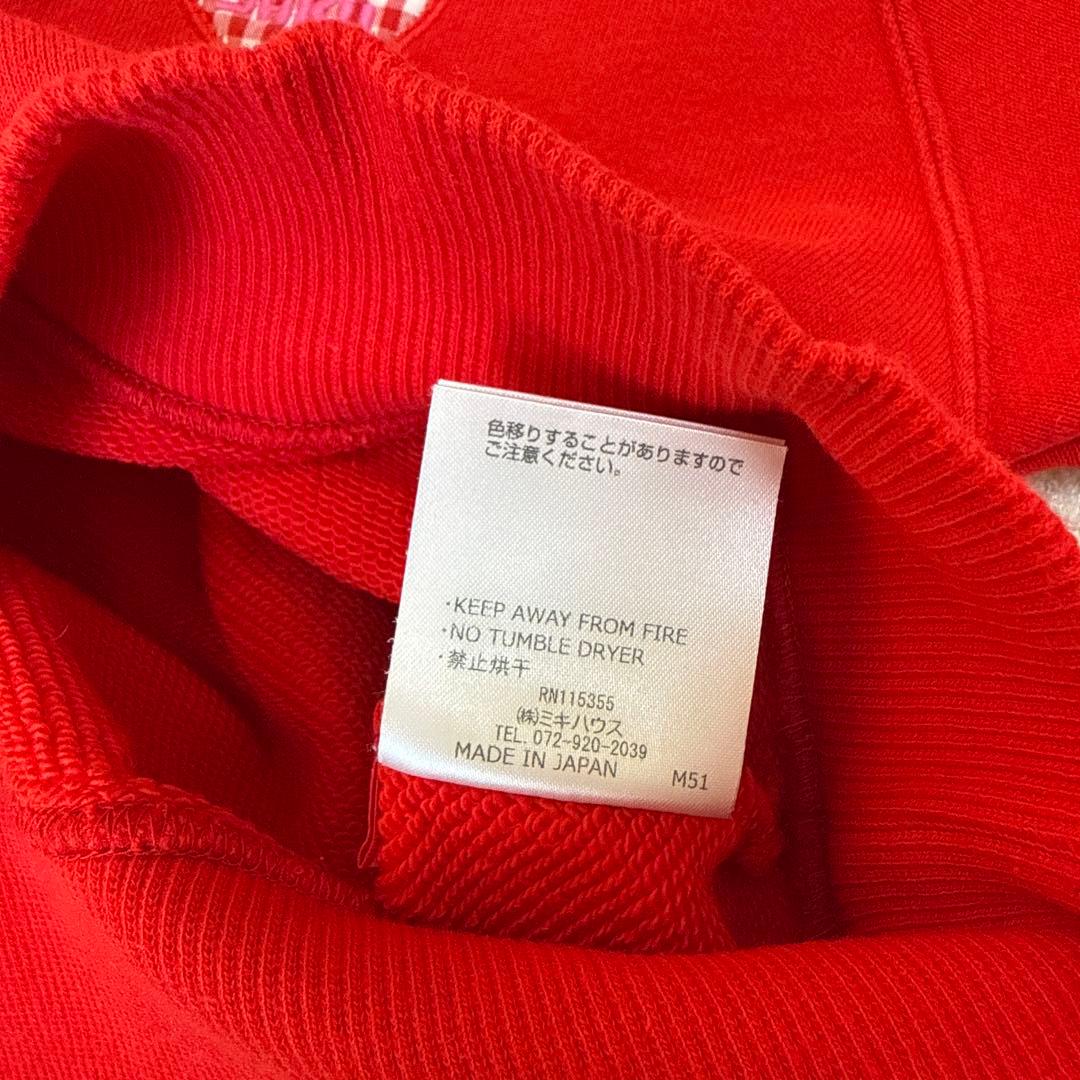 ミキハウス チエコサク トレーナー 100㎝