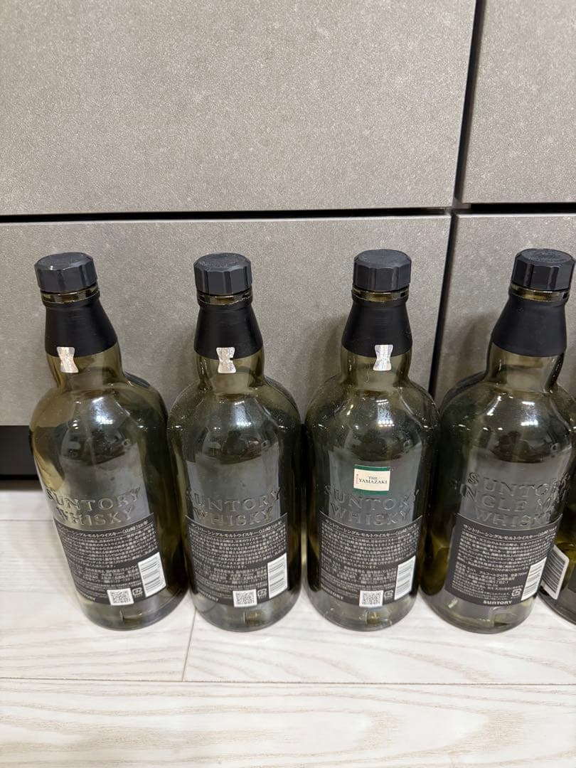 山崎18年 8本セット　空瓶