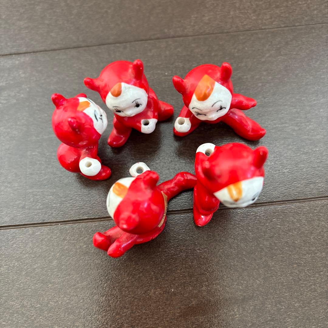 ビンテージ　日本製　デビル　小悪魔　悪魔　陶器　オキュパイドジャパン　置物