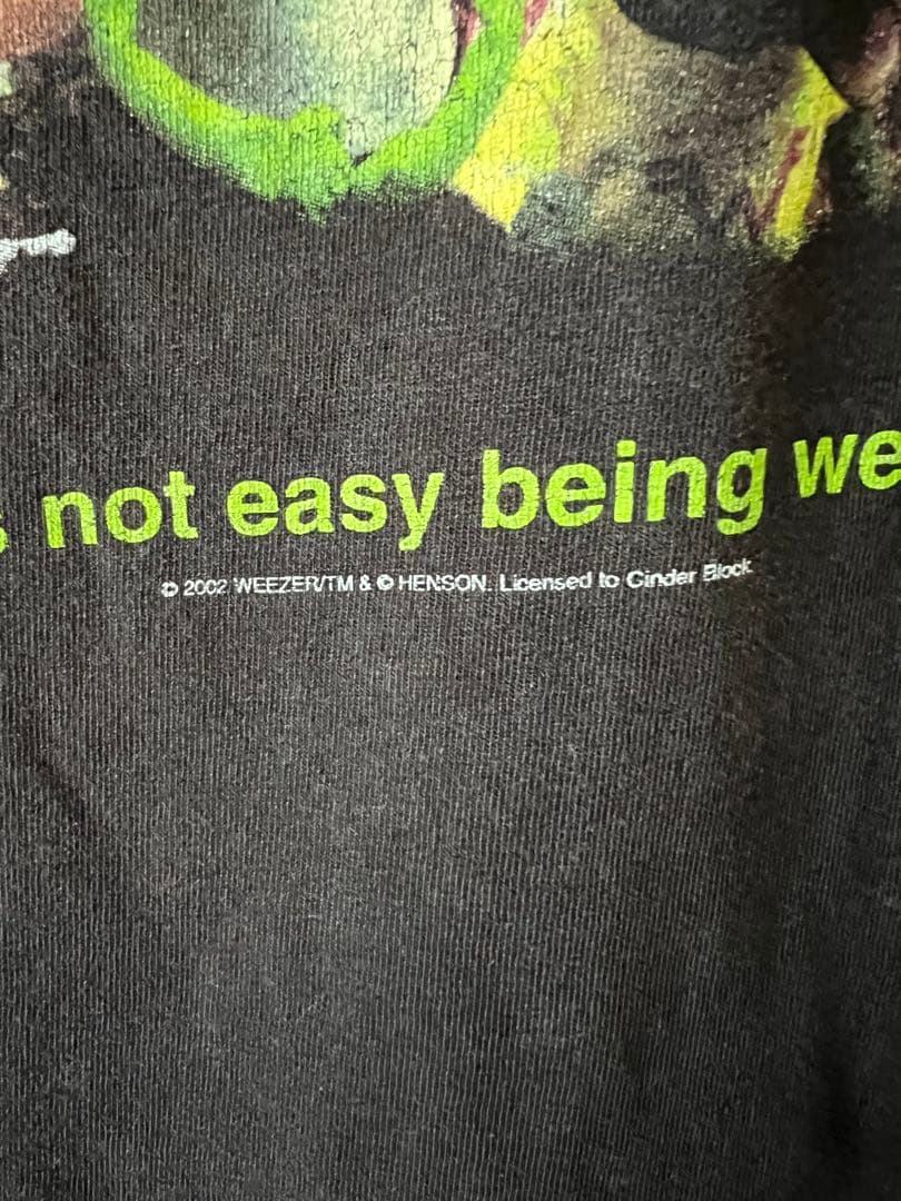 weezer MuppetコラボTシャツ ブラック