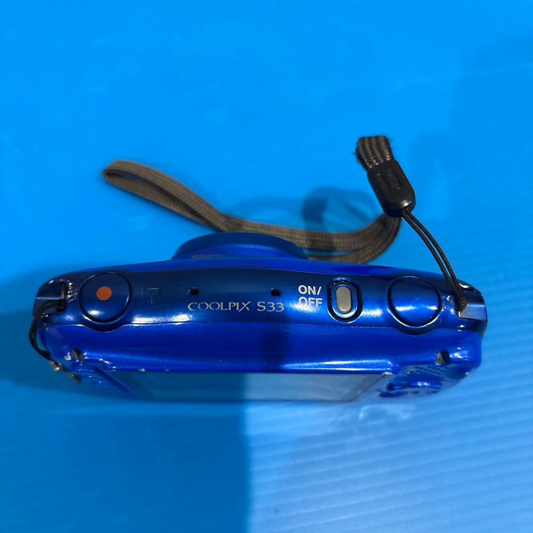 動作ok　NIKON　coolpix S33