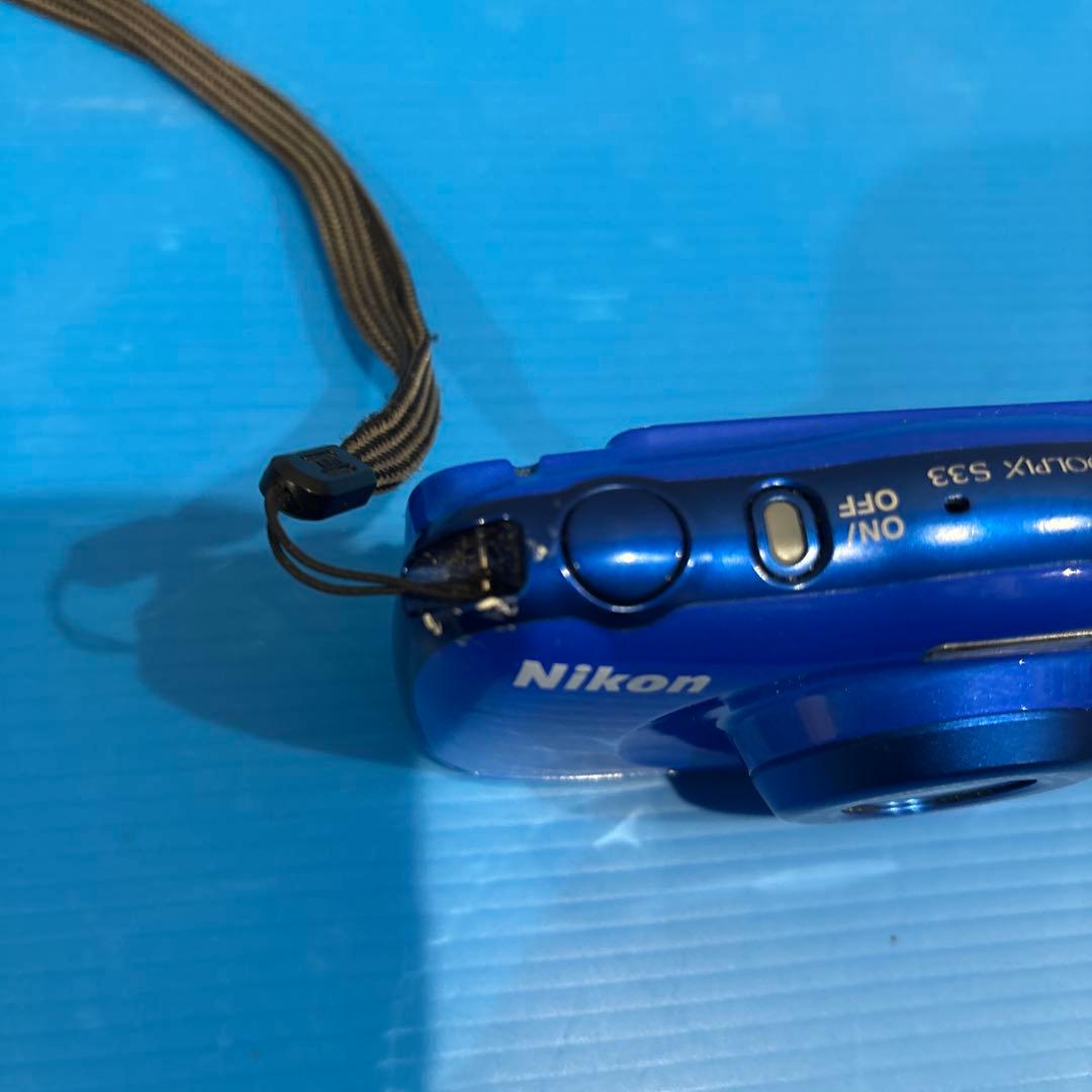 動作ok　NIKON　coolpix S33