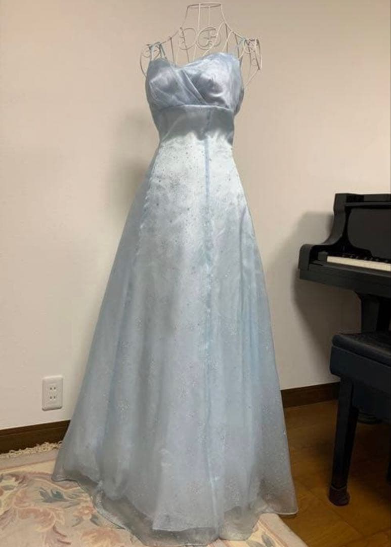 AIMER（エメ） 水色カラードレス 演奏会