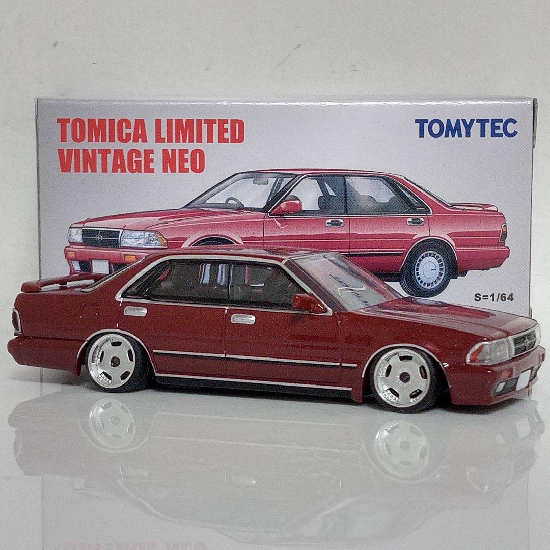 TLV Y31 グロリア グランツーリスモSV 改　稀少後期レッドメタリック