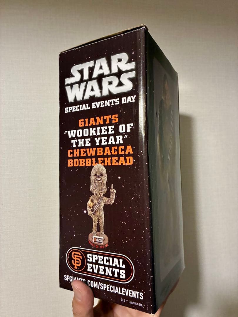 希少 スターウォーズ チューバッカ MLB球場限定配布 フィギュア