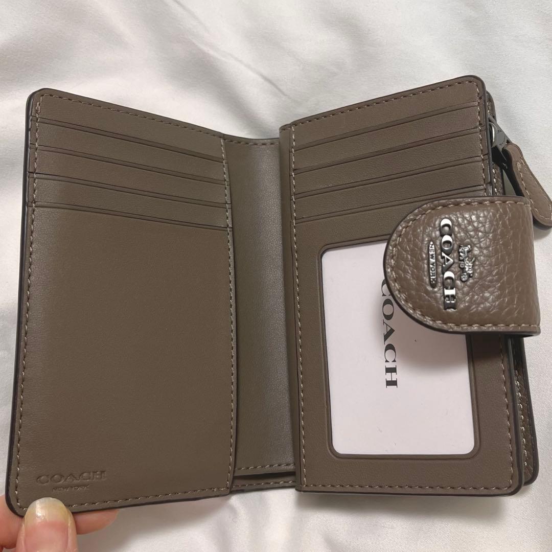 【美品】COACH 財布 ブラウン