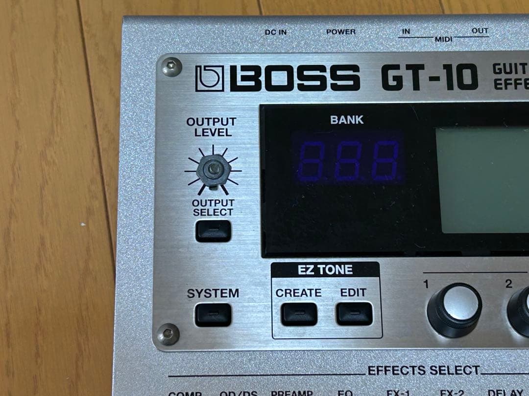 ジャンク BOSS GT-10 ギターエフェクター
