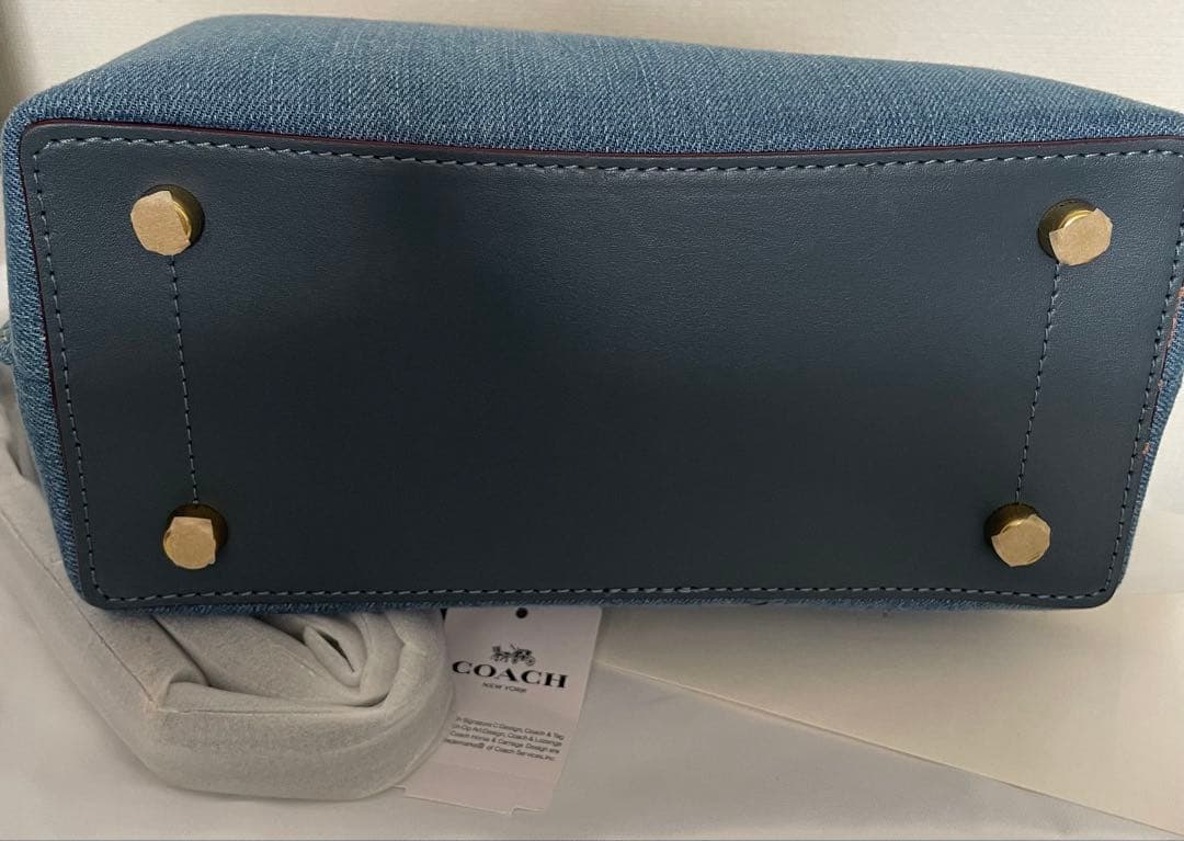 コーチ ウィロウデニムトートバッグ