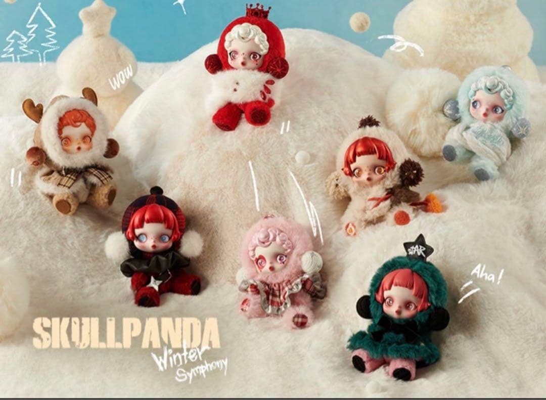 POPMART SKULLPANDA Winter Symphony シリーズ