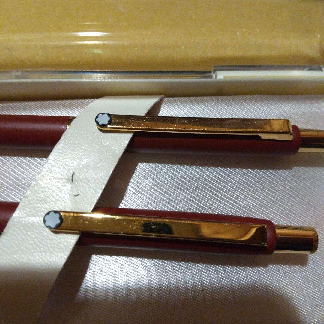 赤字覚悟 モンブラン 赤いボールペン2本セット