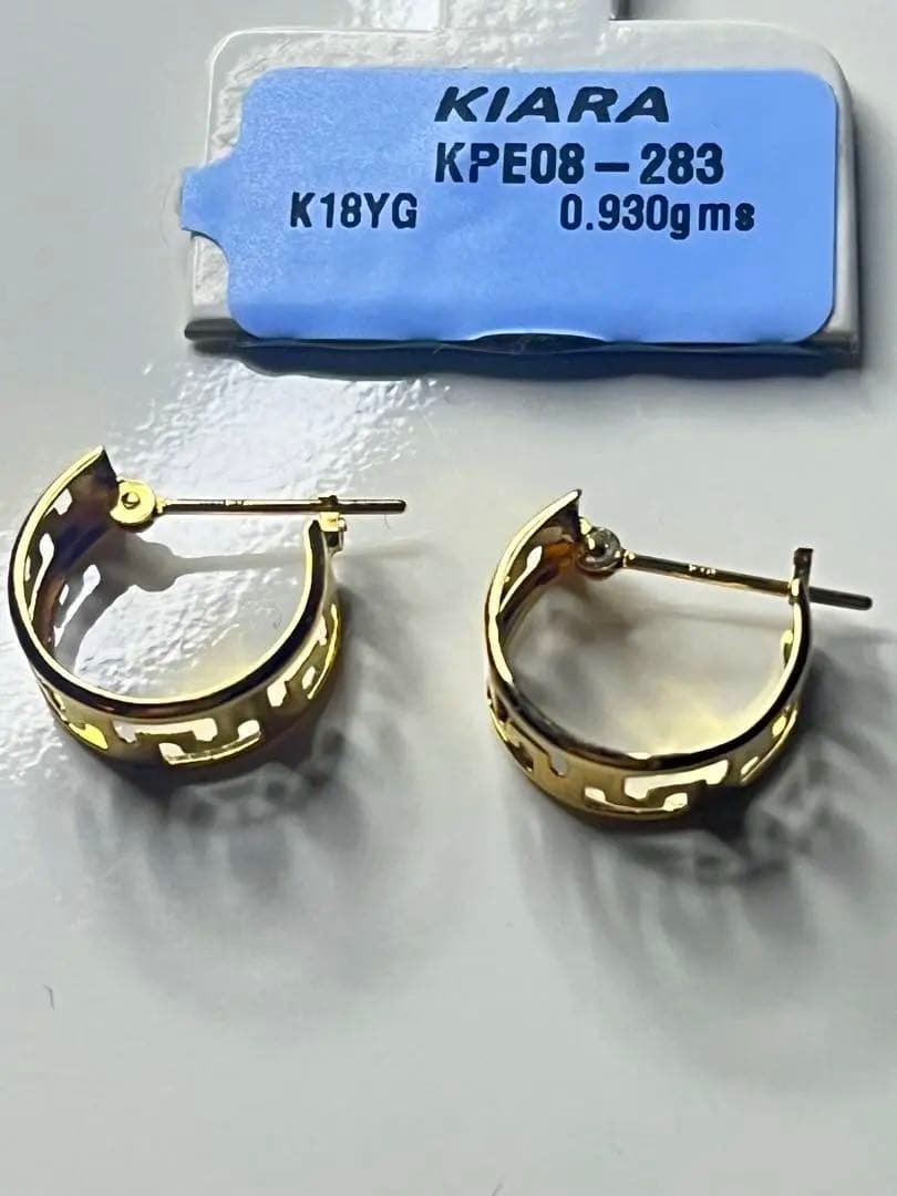 K18金ピアス