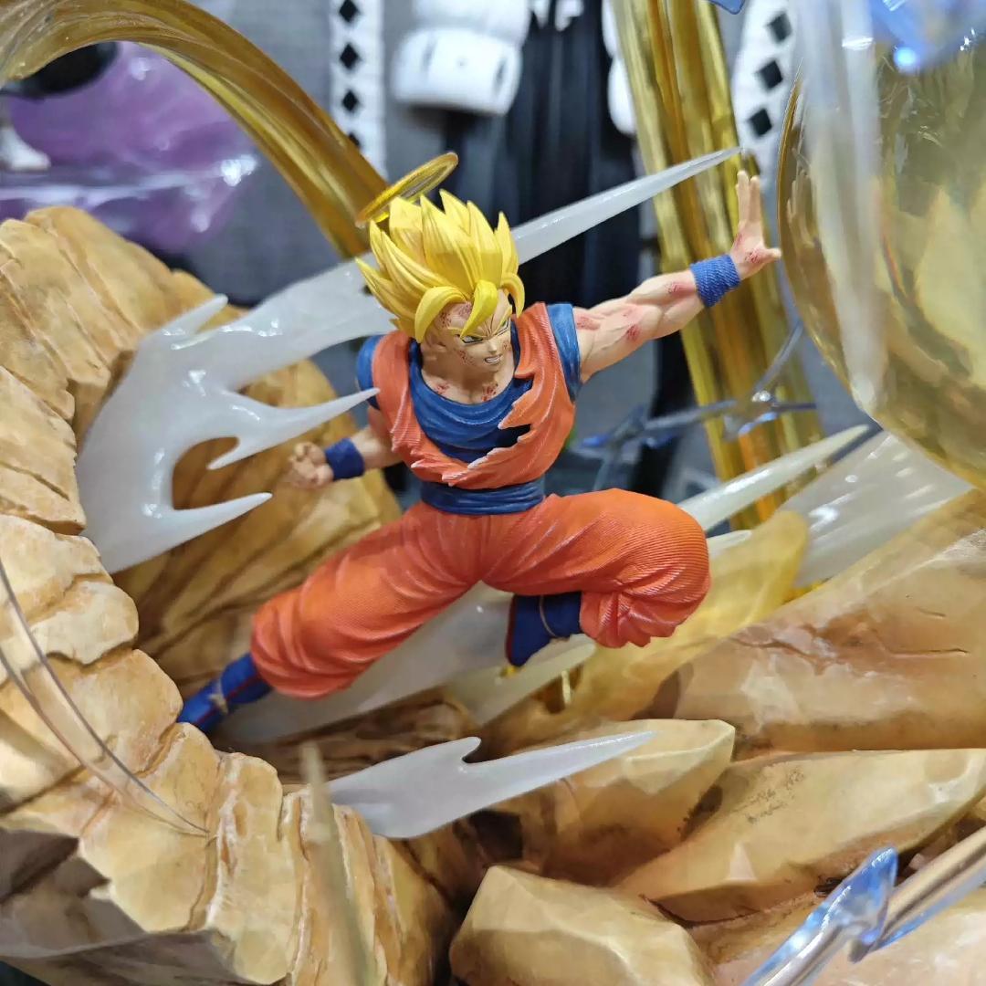 ドラゴンボール 孫悟空 ベジータ ガレージキット フィギュア ワーコレサイズ