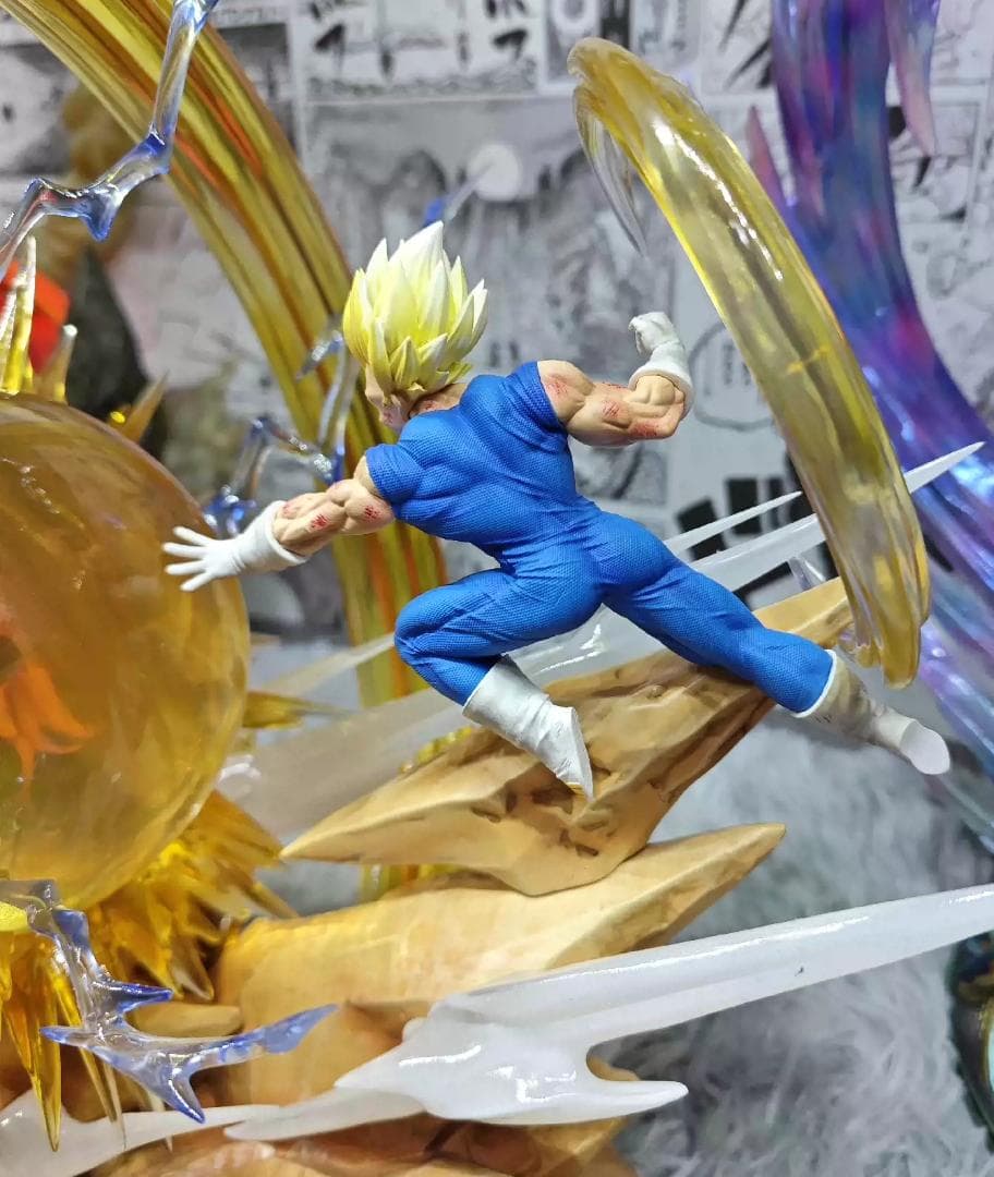 ドラゴンボール 孫悟空 ベジータ ガレージキット フィギュア ワーコレサイズ