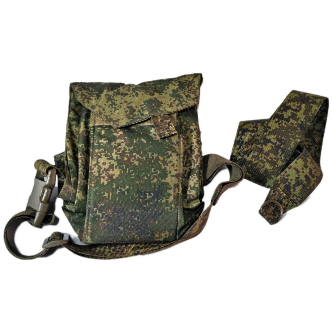 ロシア軍 実物 6sh117 第四世代 PMK-4 ガスマスクポーチ デジフロ