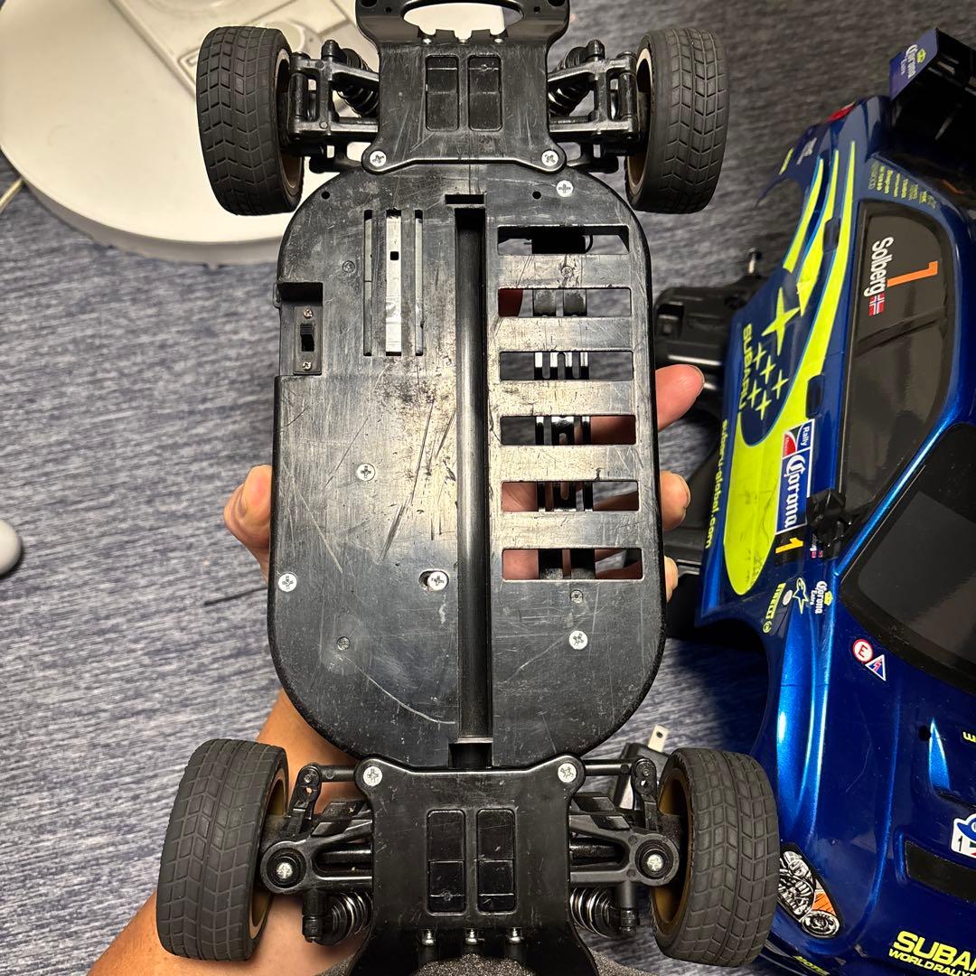 SUBARU WRX STi ラジコンカー 本体とリモコン　TT-01