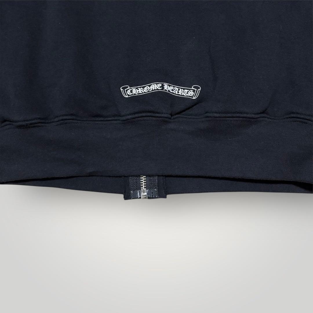 美品　CHROME HEARTS ホースシュー　ダガーチャーム　ジップパーカー