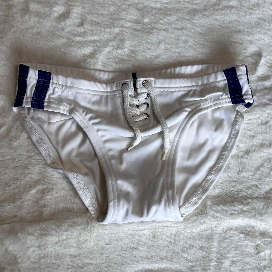 激レア‼️デッドストック‼️VODIX 水着 ホワイト レースアップ