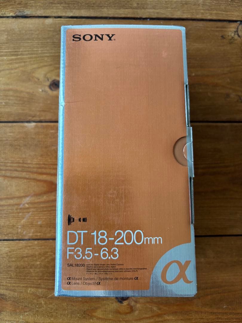 【新品】SONY DT 18-200mm F3.5-6.3 ズームレンズ