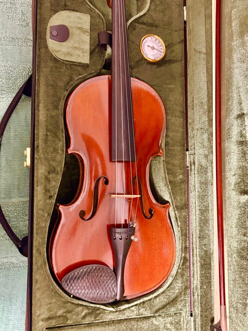 極希少 ドイツ Conservatory バイオリン 4/4 虎杢 良品