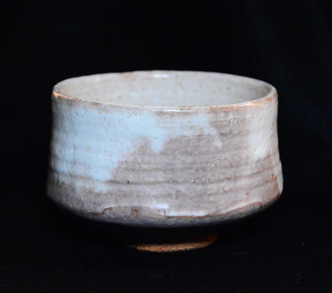 人間国宝　荒川豊蔵　志野茶碗　M334