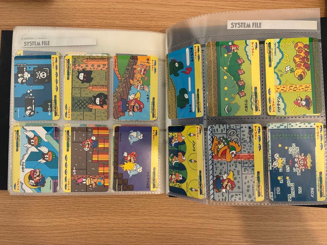 トップサン　スーパーマリオ トレーディングカード 47枚セット