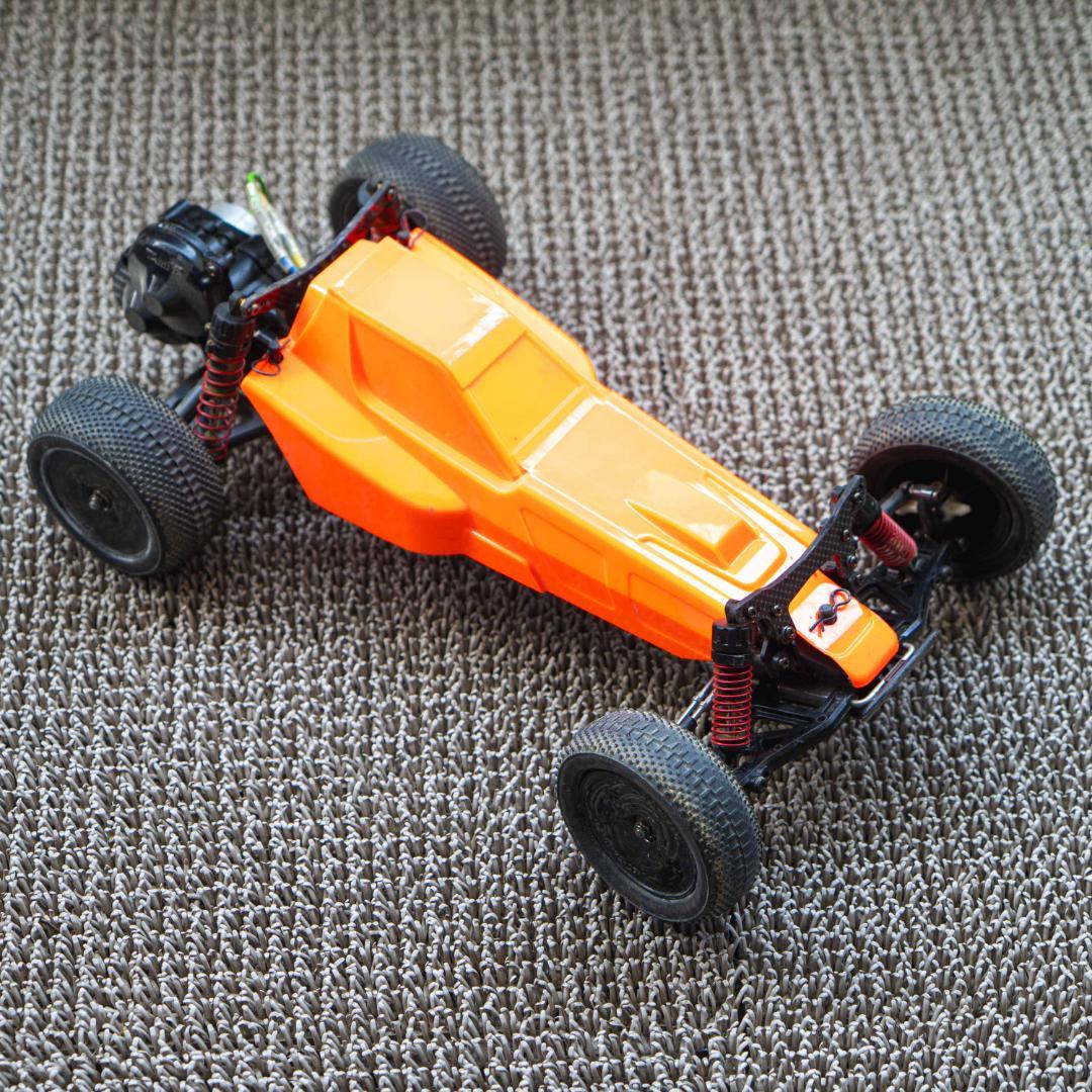 レーシングファイター カスタム済み、充電器、プロポセット