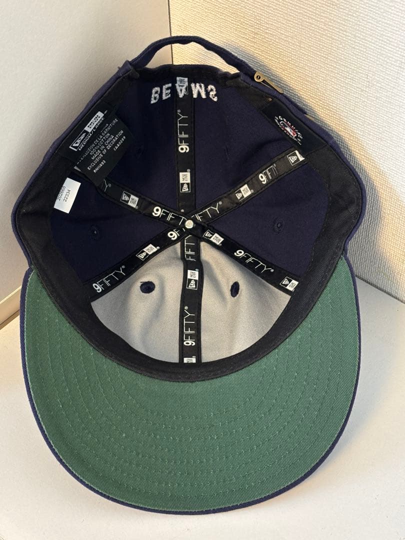 コラボ/ニューエラ/キャップ/帽子/ビームス/限定/ヤンキース/別注/NY/ロゴ