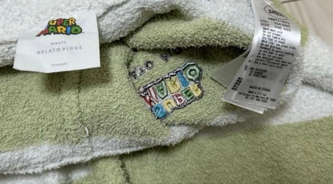 gelato pique ルームウェア スーパーマリオ ヨッシー