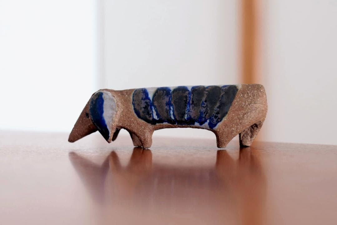 Lisa Larson リサラーソン 小さな動物園 ダックスフント 91833