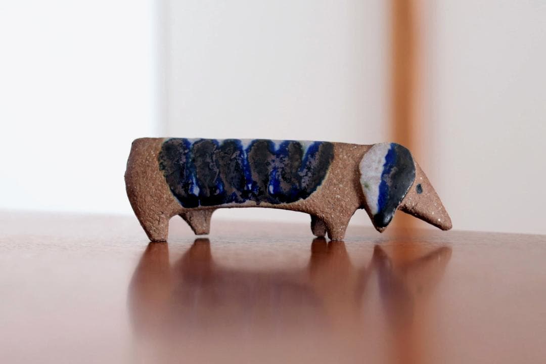 Lisa Larson リサラーソン 小さな動物園 ダックスフント 91833