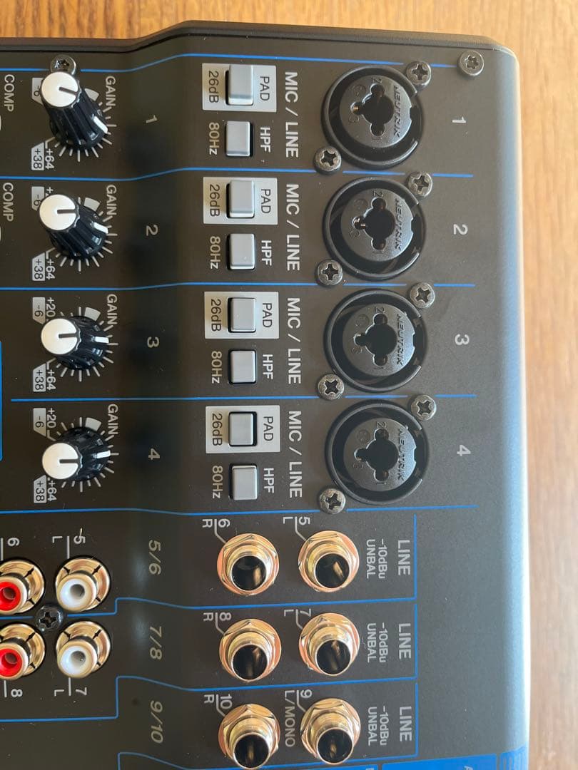 YAMAHA MG10 アナログミキサー