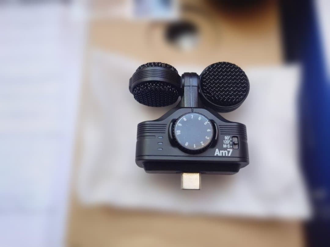 Zoom Am7 スマートフォン用マイク