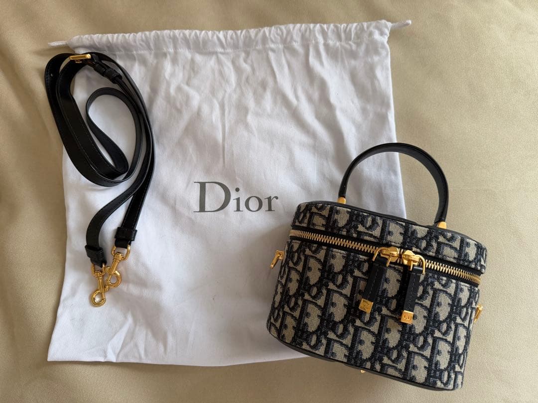 【Dior】 モノグラム ショルダーバッグ