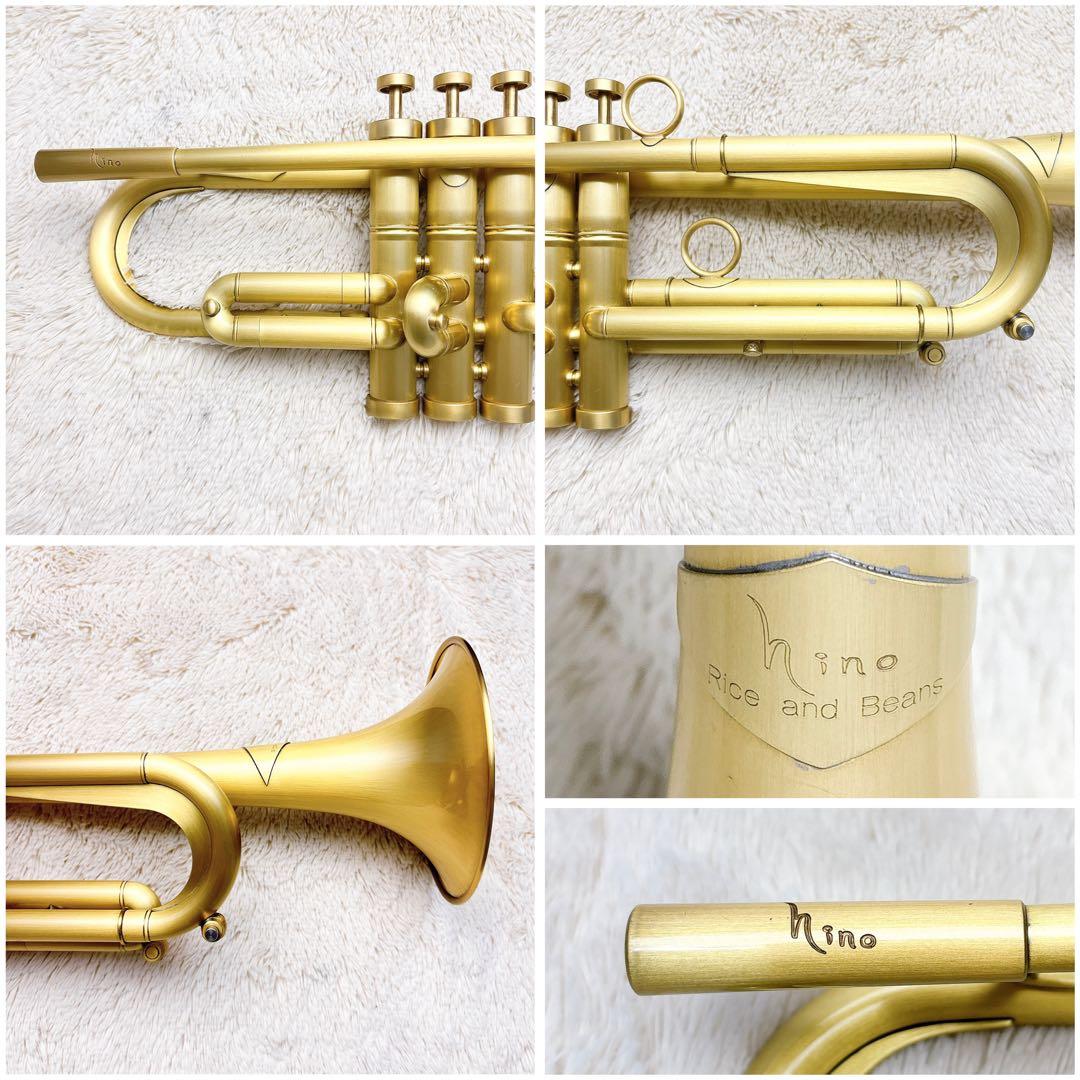 QueenBrass HINO Model トランペット B♭ マウスピース付き