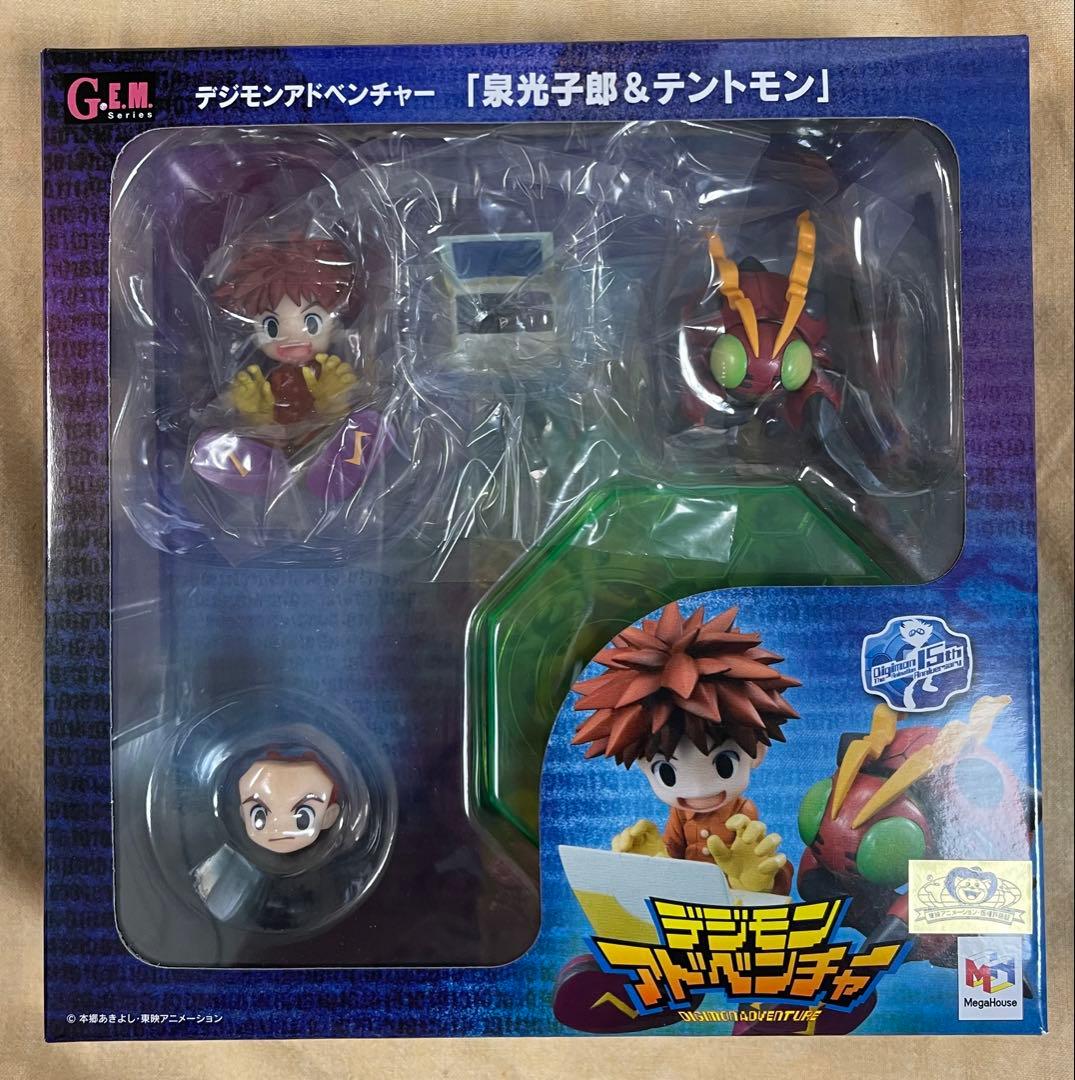 G.E.M.シリーズ　デジモンアドベンチャー ミミ&パルモン　光子郎&テントモン
