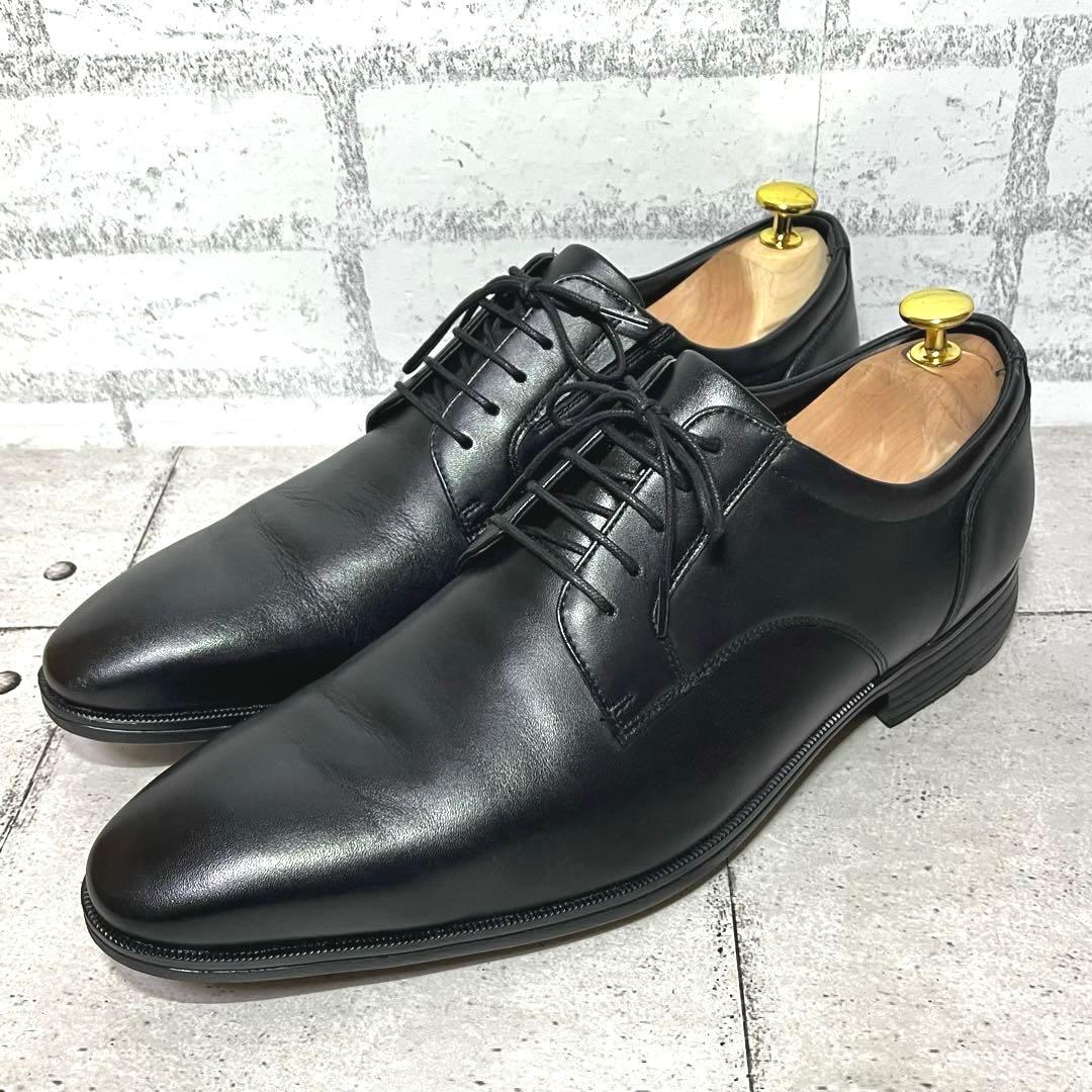 【テクシーリュクス】プレーントゥ ゴアテックス TU8001♡ブラック 27