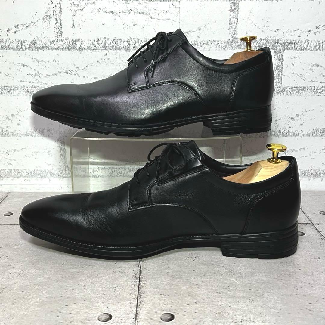 【テクシーリュクス】プレーントゥ ゴアテックス TU8001♡ブラック 27