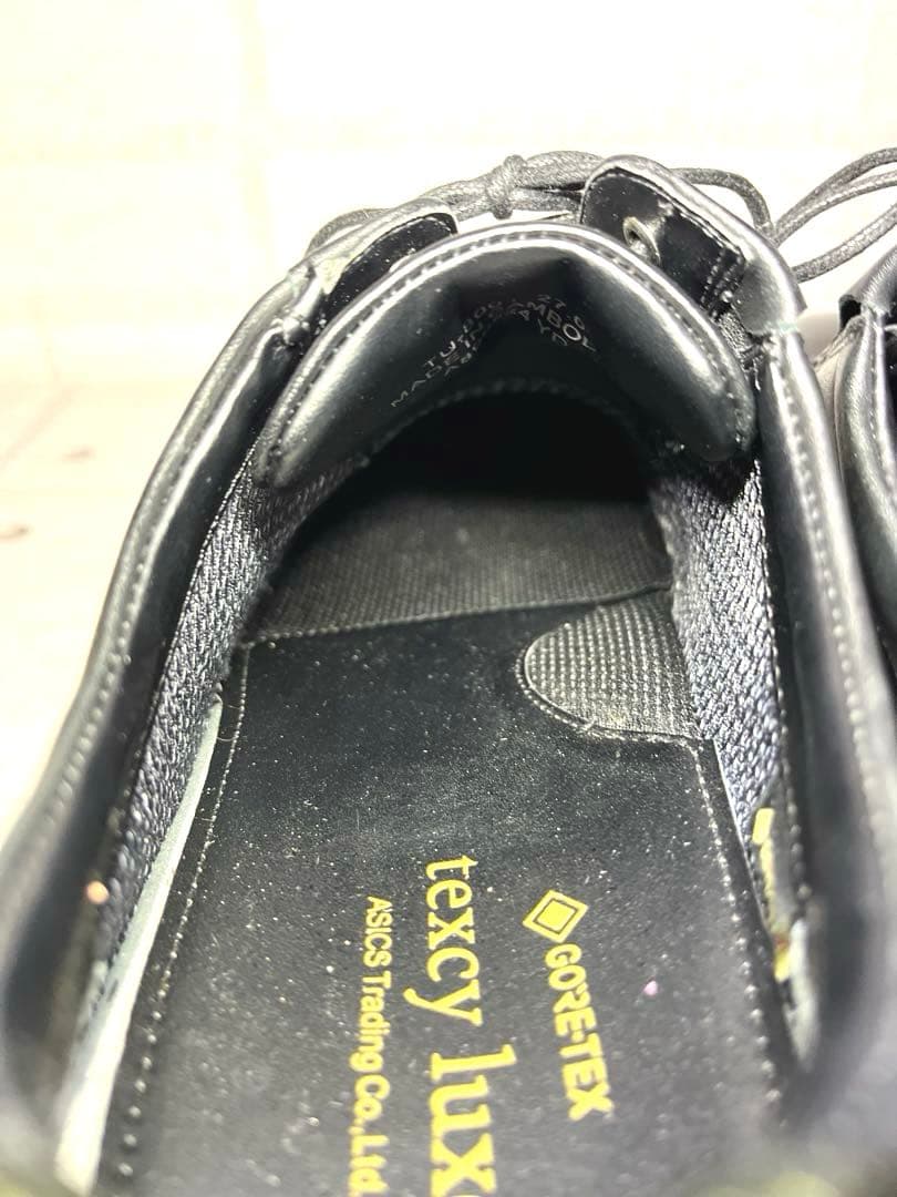 【テクシーリュクス】プレーントゥ ゴアテックス TU8001♡ブラック 27